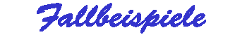 Fallbeispiele